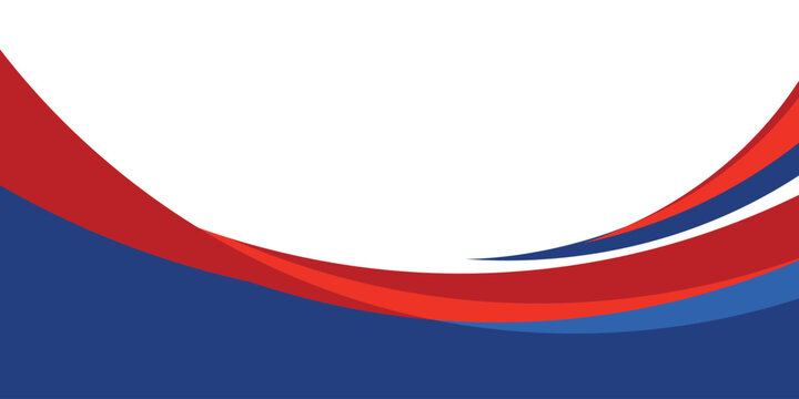 abstract business banner background with red and blue gradient color.eps10 - Powered by Adobe