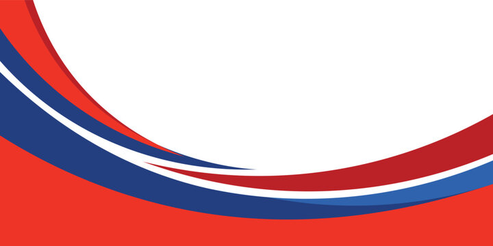 abstract business banner background with red and blue gradient color.eps10