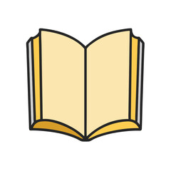 Open Book Icon - Education, Learning & Study Symbol