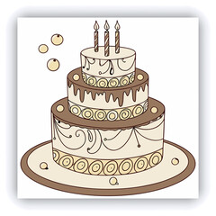 Food photography of homemade cheesecake side view covered with dark chocolate glaze, decorated with fresh garden berries on a white background isolated close up