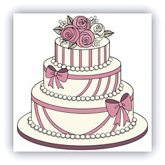 Food photography of homemade cheesecake side view covered with dark chocolate glaze, decorated with fresh garden berries on a white background isolated close up