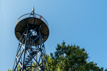 Arcachon Belvedere of Sainte Cecile is a french touristic attraction from 1863 that was inspiration for Eiffel tower