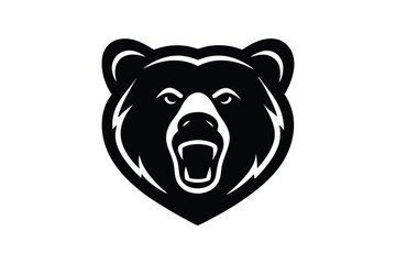 bear head vector