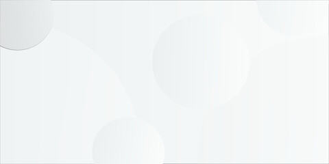 White abstract background with shapes