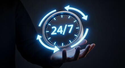 Always Available Services Providing 24/7 Customer Support Around The Clock
