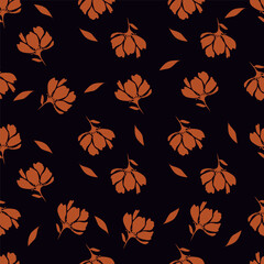 cute flower pattern image for fabric textile or wall decoration