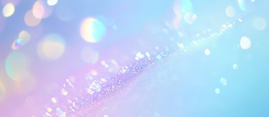 Delicate pastel-toned abstract background with shimmering particles