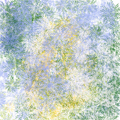 Abstract Impressionist Floral Texture Background