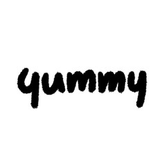 yummy png pen line brush cartoon hand-written menu food design cute and decoration element