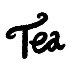 tea png pen line brush cartoon hand-written menu food design cute and decoration element