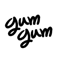 yum yum png pen line brush cartoon hand-written menu food design cute and decoration element