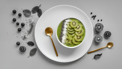 a cup of coffee with a spoon