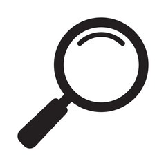  Search icon symbol. Magnifying glass icon, magnifier icon.