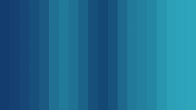 Vertical blue color gradient stripes background animation