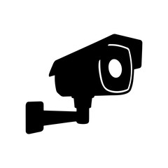 CCTV Camera Icon Vector for home security