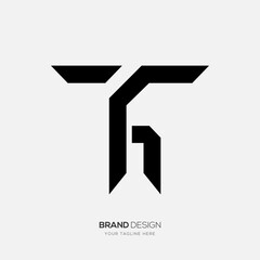 TG Monogram Minimal Logo