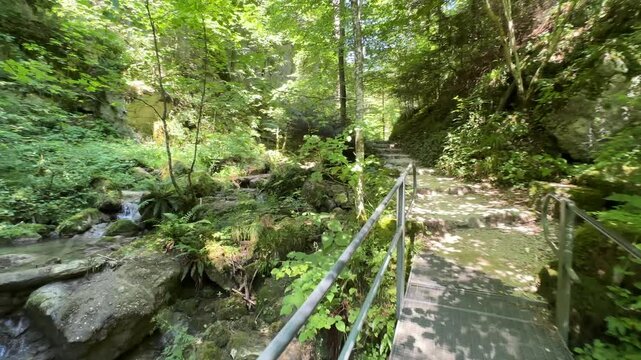 Teufelsschlucht in H&auml;gendorf