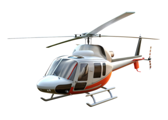 helicopter copter chopper helicopter isolated on white background PNG, ai generated