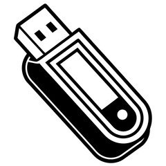 usb flash drive icon