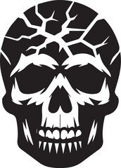 Skulls Clipart vector  silhouette
