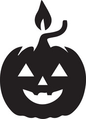 halloween jack o lantern silhouette