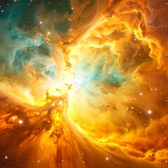 after the big bang, creation of our universe concept