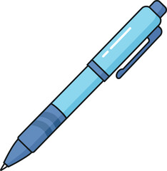 Blue Ballpoint Pen - Writing & Office Tool