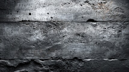 Obraz premium Surface of a gray concrete wall displays various textures and imperfections, revealing an industrial aesthetic and urban character.