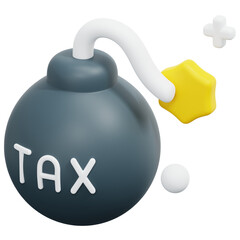 3D Tax Deadline Icon