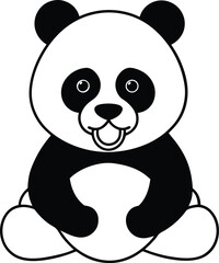 panda bear cartoon