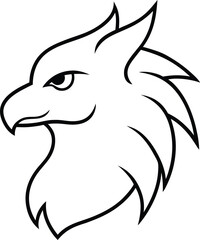 eagle vinyl ready vector illustration