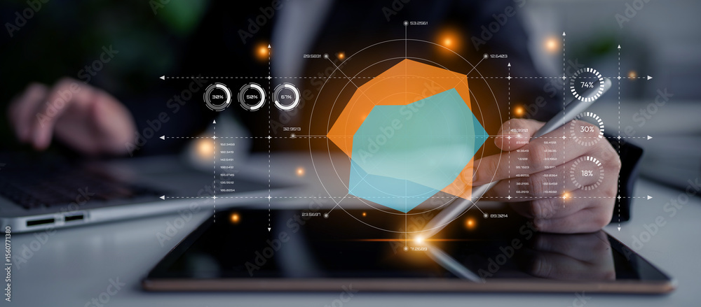 Poster big data and analytics support real-time insights, predictive modeling, and data-driven decisions fo