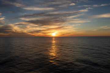 Sunset at Sea