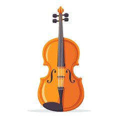Flat 2D Cello Rosin illustration, vector graphic in icon style, on white background © Antoni