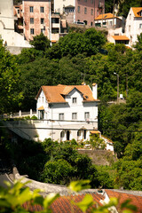 small town in the mountains