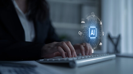 Global AI artificial intelligence transforms AI technology worldwide. Global artificial...