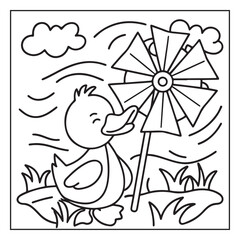 Cute Farm Animal Coloring Pages for Kids – Bold and Easy Line Art Printables