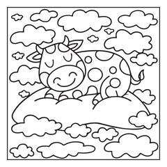 Cute Farm Animal Coloring Pages for Kids – Bold and Easy Line Art Printables