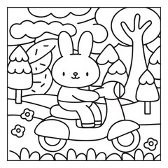 Cute Farm Animal Coloring Pages for Kids – Bold and Easy Line Art Printables