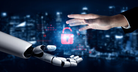 AI system identifies potential data vulnerabilities and alerts for breaches, improving proactive...
