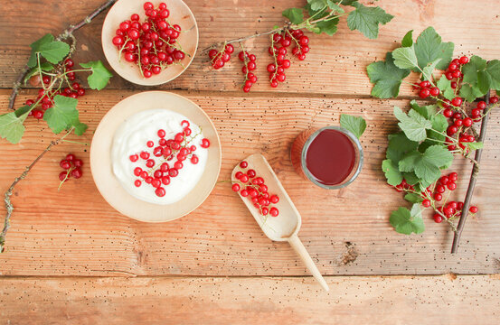 Rote Johannisbeeren frisch