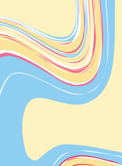 Abstract colorful background with geometric shapes Vector illustration in flat style.