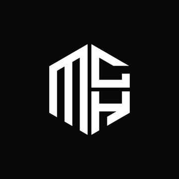 
MCH logo MCH icon MCH monogram MCH letter minimalist Circle flat Unique modern abstract logo design.