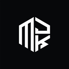MJL logo MJL icon MJL monogram MJL letter minimalist Circle flat Unique modern abstract logo design.