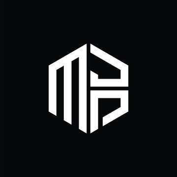 
MJP logo MJP icon MJP monogram MJP letter minimalist Circle flat Unique modern abstract logo design.