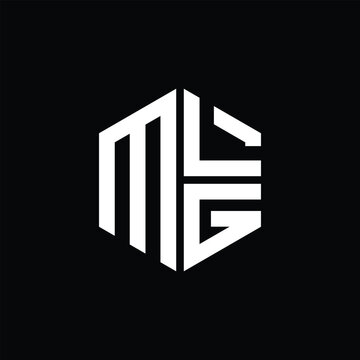 MLG logo MLG icon MLG monogram MLG letter minimalist Circle flat Unique modern abstract logo design.