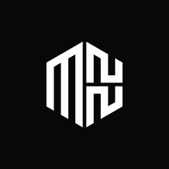 
MNN logo MNN icon MNN monogram MNN letter minimalist Circle flat Unique modern abstract logo design.