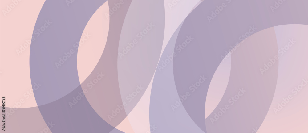 Fototapete purple pink abstract background with circle pattern soft stylish concept design