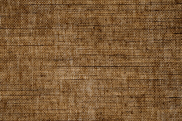 Brown woven fabric texture background
