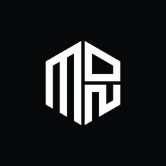 MON logo MON icon MON monogram MON letter minimalist Circle flat Unique modern abstract logo design.